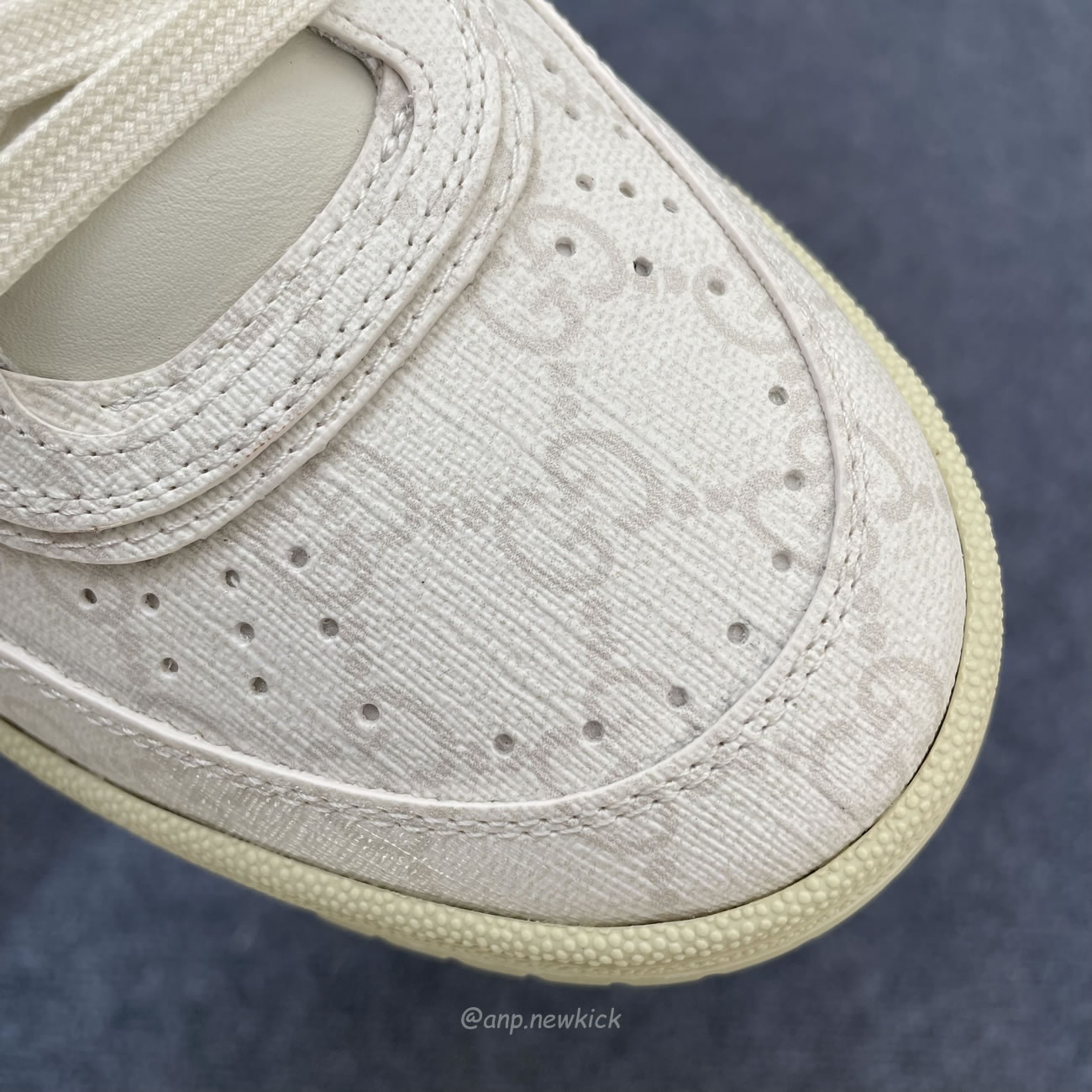 Gucci Re Web Gg Supreme Canvas Beige White 816818 Fad7v 9055 (6) - newkick.vip